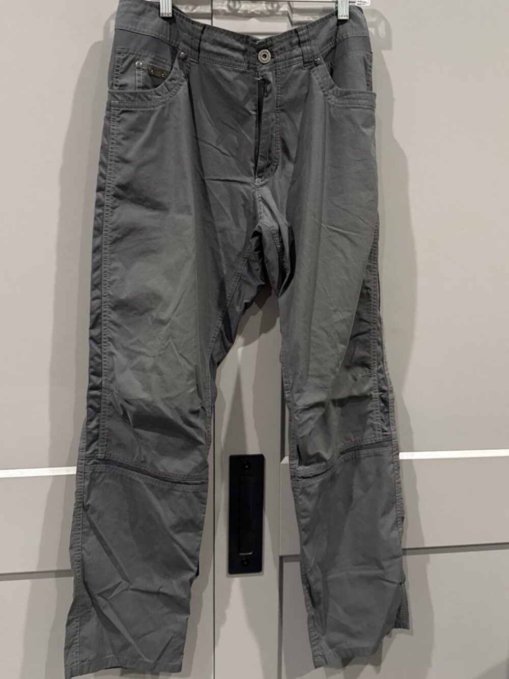 Kuhl Radikl Technical Inset Stretch Panels Pants Men’s 36 Beige 5109